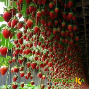 Клубника ампельная Анастасия купить по цене от 370р. в интернет-магазине «Посадика» с доставкой почтой в в Советская Гаванье и по всей России – [изображение №1].